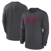 Alabama Nike Dri-Fit Sideline Team Issue Long Sleeve Tee